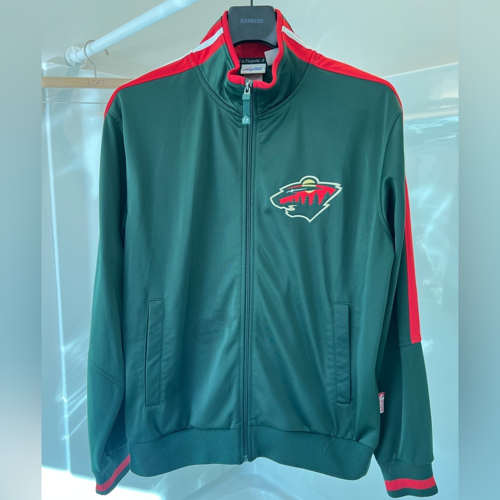 Majestic MN Wild Men’s Track Jacket